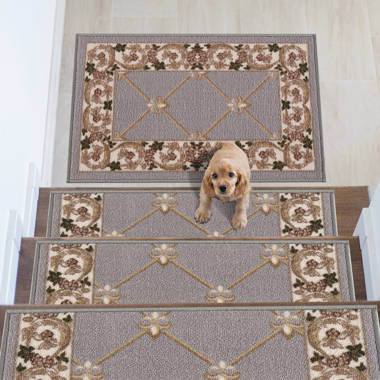 Bloomsbury Market Eliud Kaleidoscope Brown/Yellow Stair Tread ...